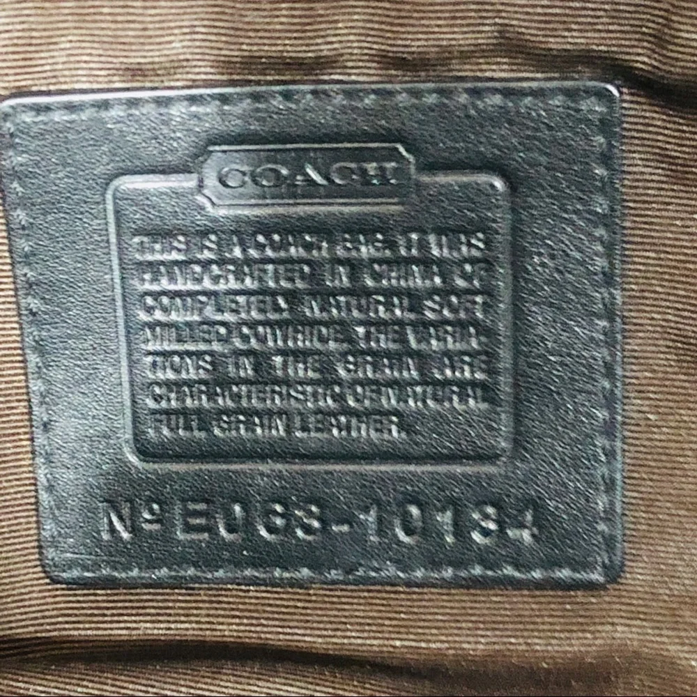 Coach Chelsea pebbled leather satchel
